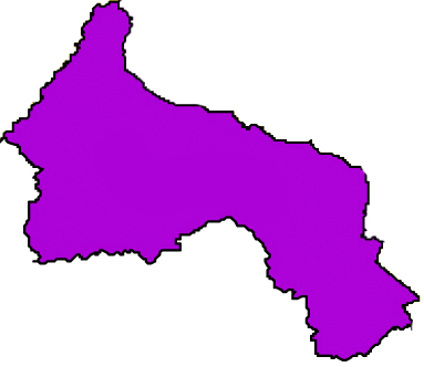 Mapa del municipio de Victoria, Yoro